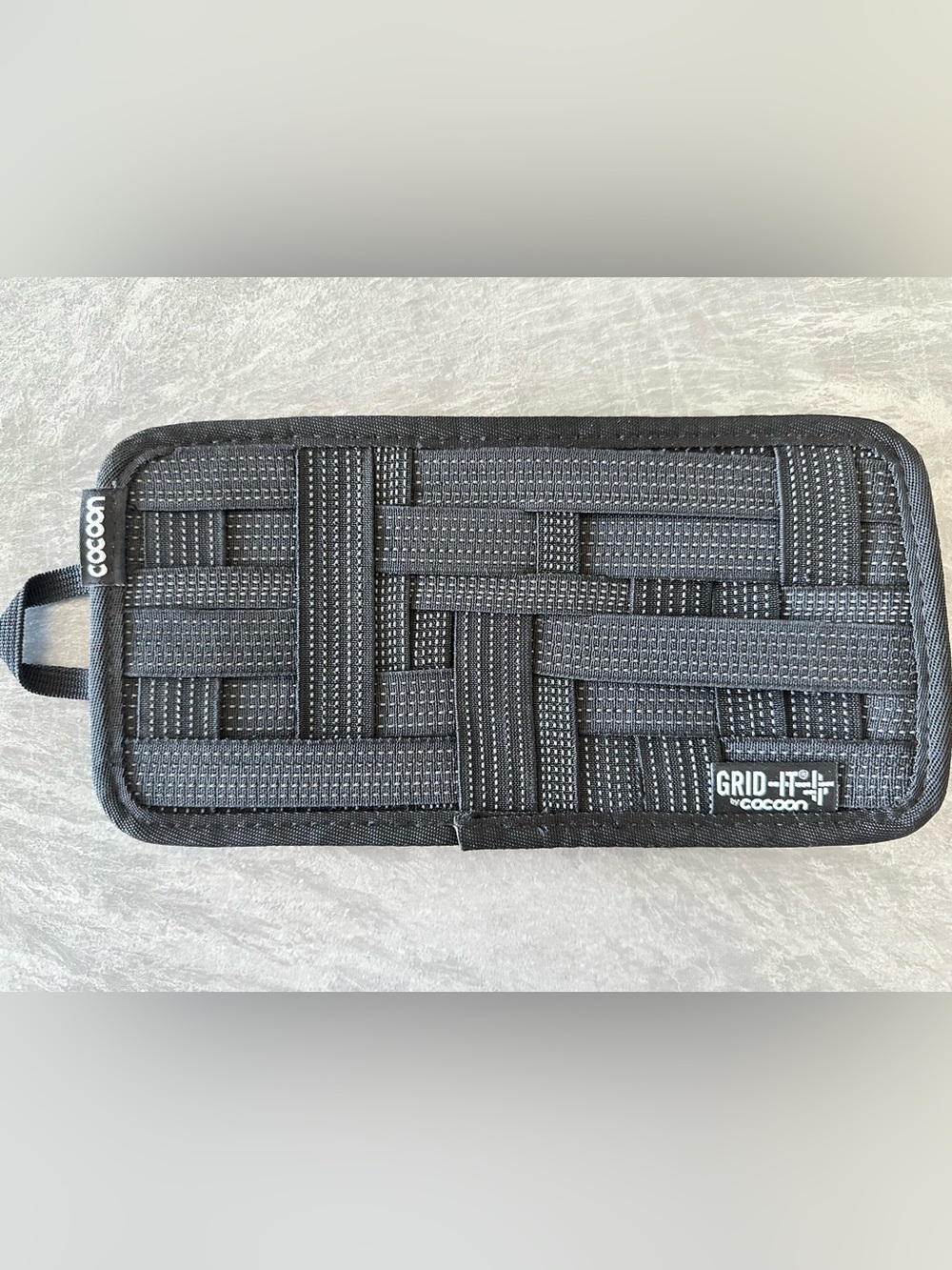 Grid-It Black Woven Elastic Travel Organizer